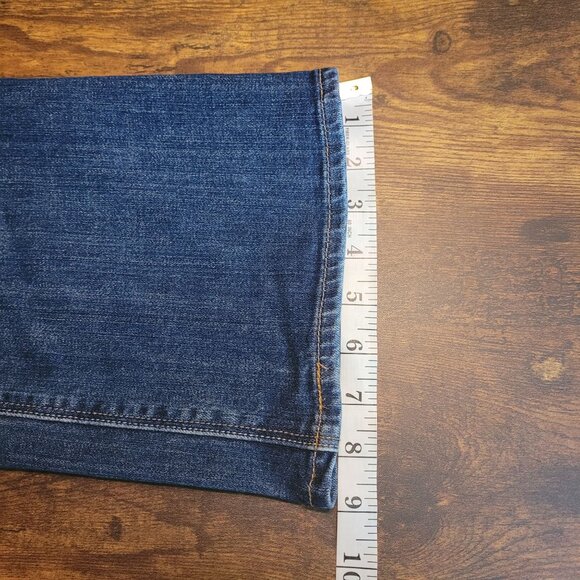 Levi's Jeans Size 10 Perfect Waist 525 Bootcut Mid Rise Button Flap Pockets - Picture 10 of 11